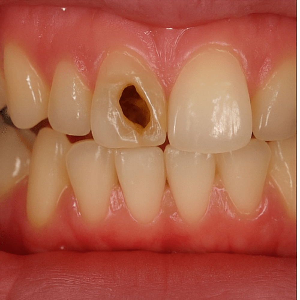 Endodontia (Tratamento de Canal) antes